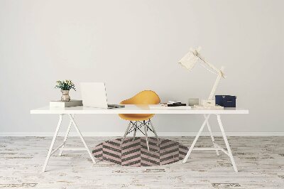 Vloerbeschermer bureaustoel Marmeren loftstijl