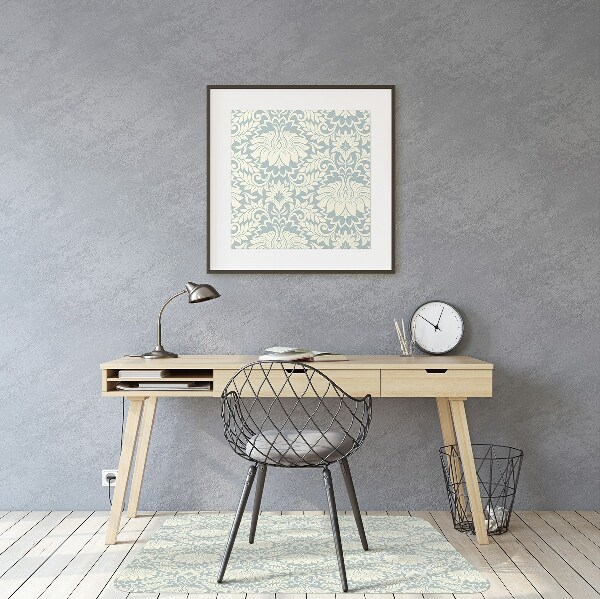 Bureaustoelmat Vintage patroon