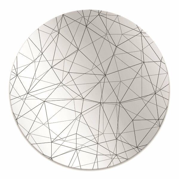 Vloerbeschermer bureaustoel Geometrische lijnen
