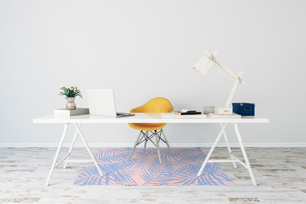 Bureaustoelmat Palm bladeren