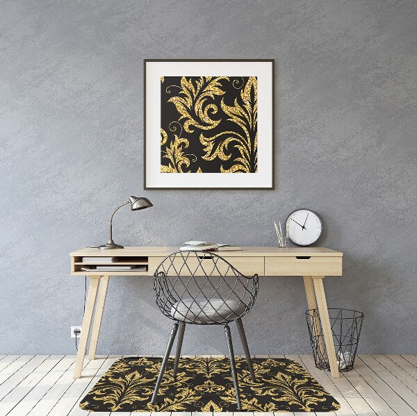 Vloerbeschermer Gouden ornament