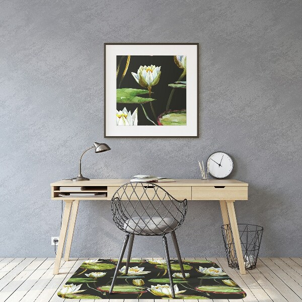 Vloerbeschermer Lotos bloemen