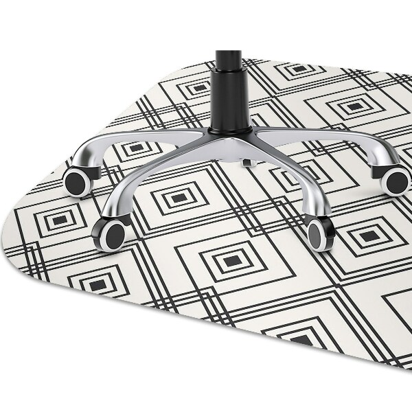 Vloerbeschermer Geometrische illusie