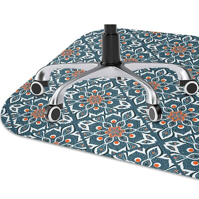 Vloerbeschermer bureaustoel Mandala -patroon