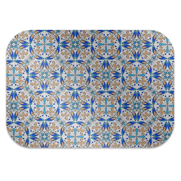 Vloerbeschermer bureaustoel Marokkaans ornament