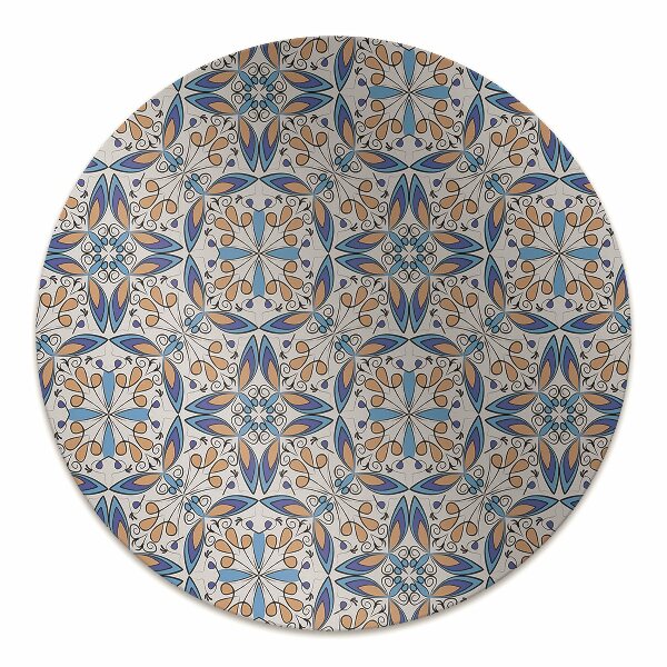 Vloerbeschermer bureaustoel Marokkaans ornament
