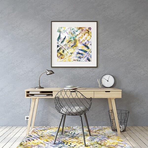 Mótif vloerbeschermer Gouden bladeren