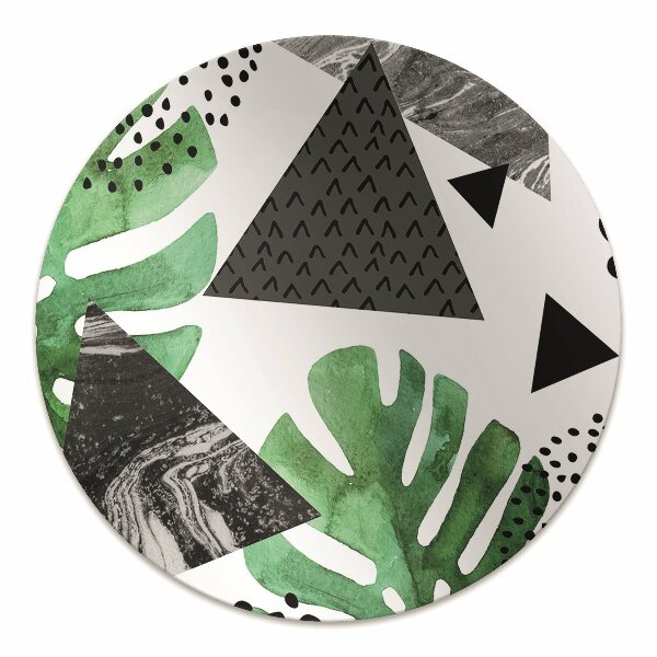 Mótif bureaustoelmat Jungle -abstractie