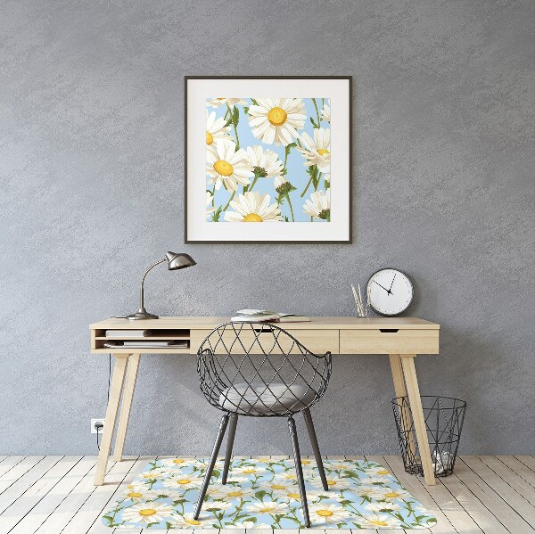 Mótif vloerbeschermer Kamille bloemen
