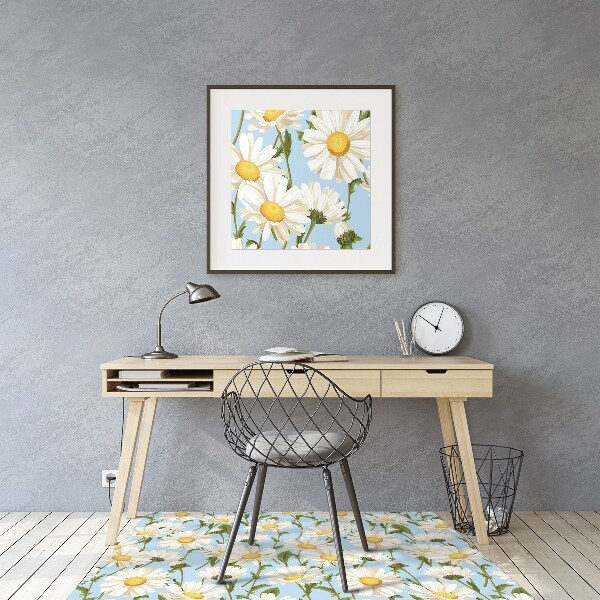 Mótif vloerbeschermer Kamille bloemen