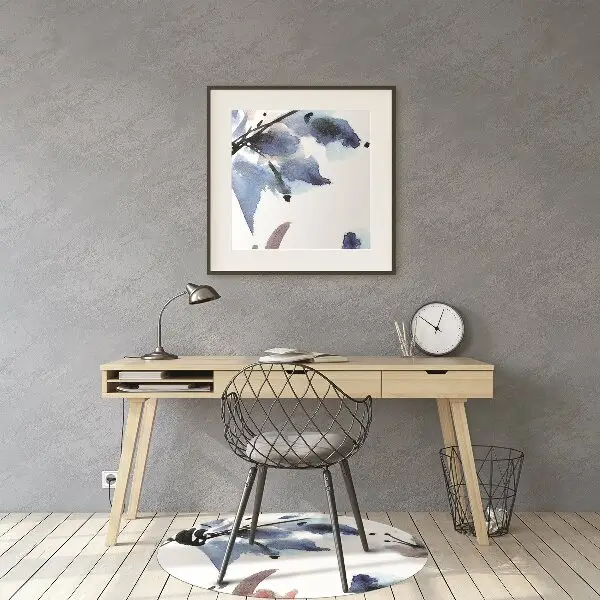 Vloerbeschermer Aquarelbloemen