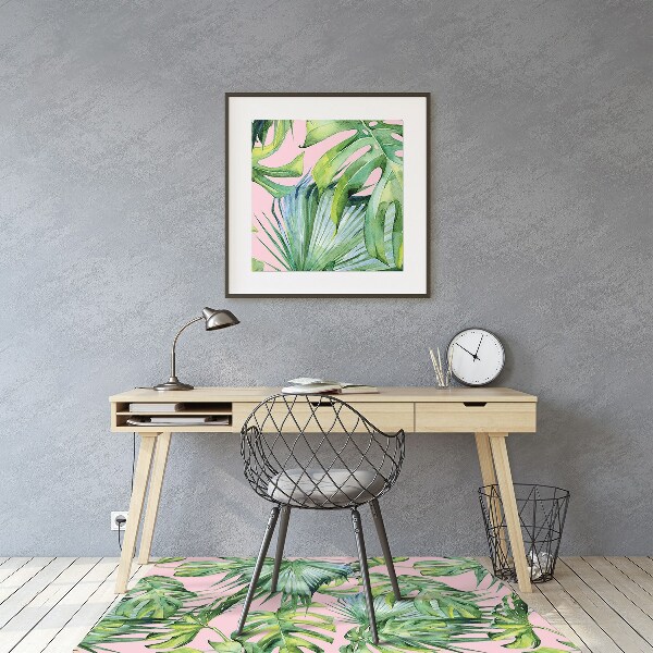 Vloerbeschermer bureaustoel Botanische kunst