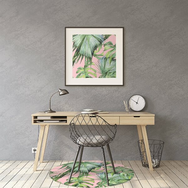 Vloerbeschermer bureaustoel Botanische kunst