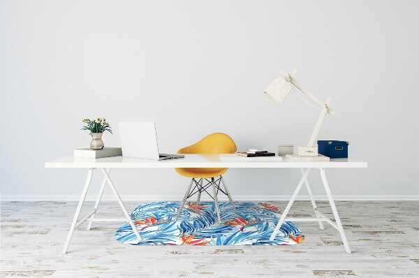 Vloerbeschermer Blauw paradijs