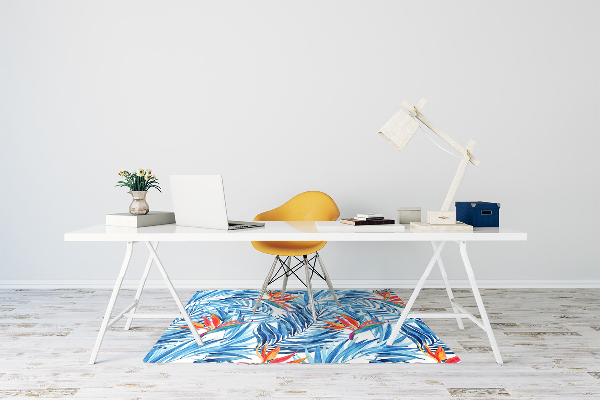 Vloerbeschermer Blauw paradijs