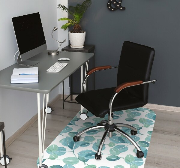 Mótif bureaustoelmat Eucalyptus