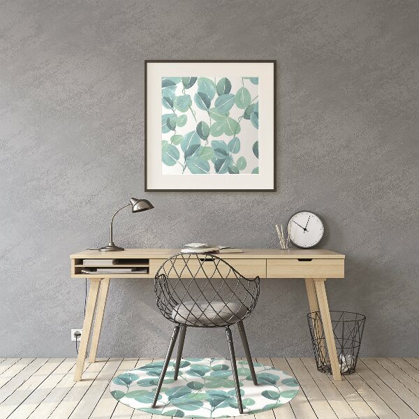 Mótif bureaustoelmat Eucalyptus