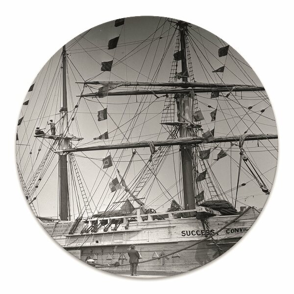 Bureaustoel vloerbeschermer Vintage schip