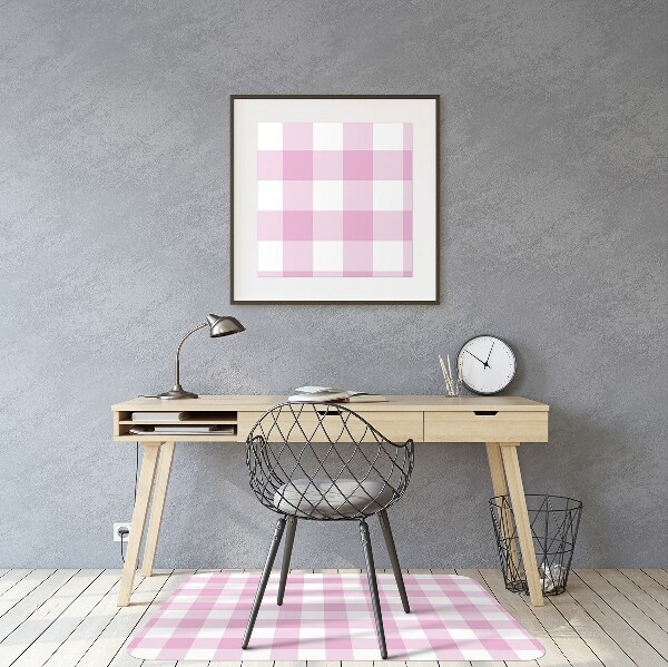 Stoel mat Roze grille