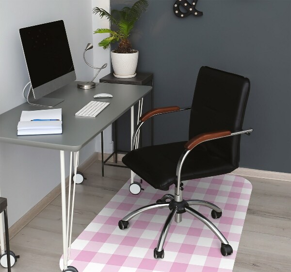 Stoel mat Roze grille