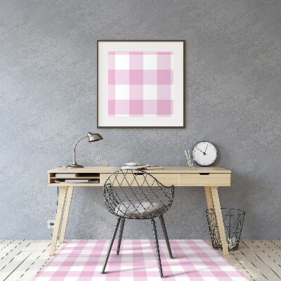 Stoel mat Roze grille