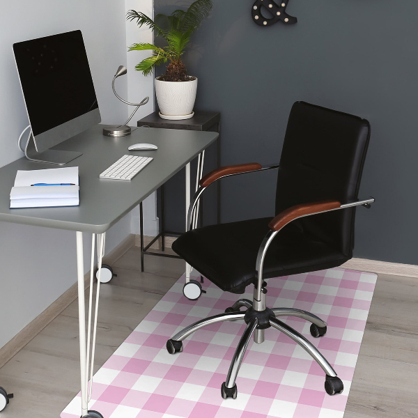 Stoel mat Roze grille