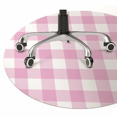 Stoel mat Roze grille