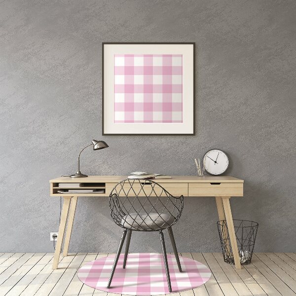 Stoel mat Roze grille