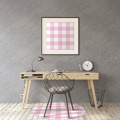 Stoel mat Roze grille