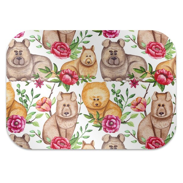 Vloerbeschermer Chow chow dogs