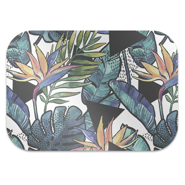 Vloerbeschermer Palm bladeren
