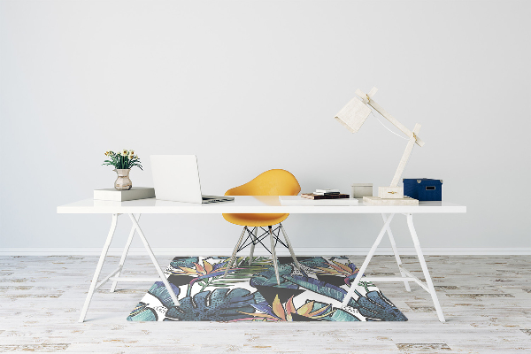 Vloerbeschermer Palm bladeren