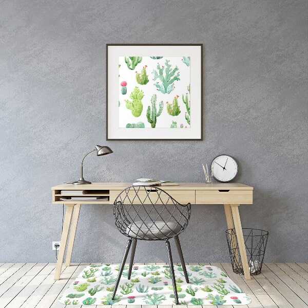 Vloerbeschermer Kleine cactussen