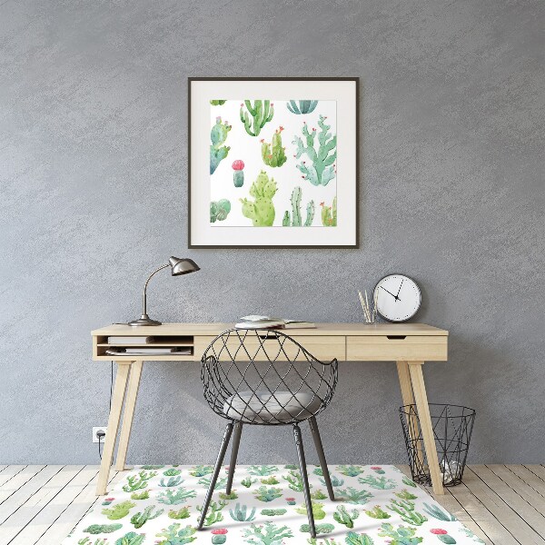 Vloerbeschermer Kleine cactussen