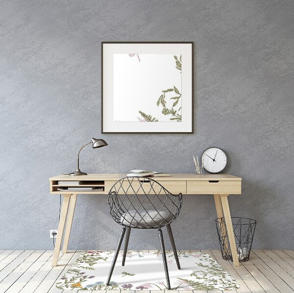 Mótif vloerbeschermer Lente bloemen