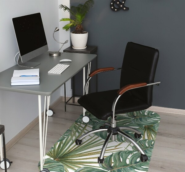 Bureaustoelmat Exotische planten