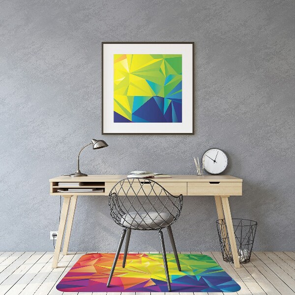 Vloerbeschermer Kleur abstractie