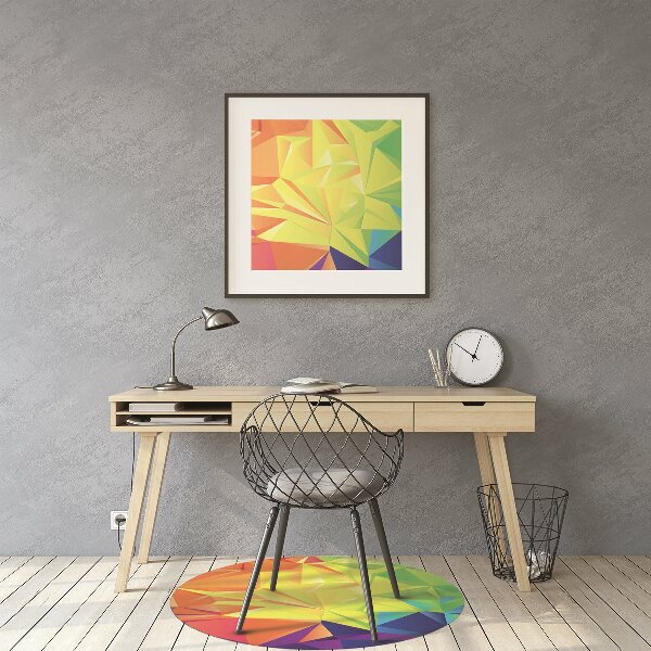 Vloerbeschermer Kleur abstractie