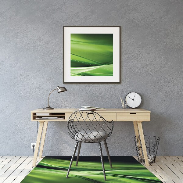 Vloerbeschermer Grassy abstractie