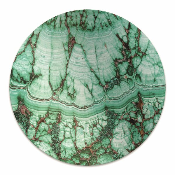 Bureaustoel vloerbeschermer Turquoise marmer