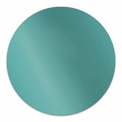 Bureaustoel vloerbeschermer Donkere turquoise kleur