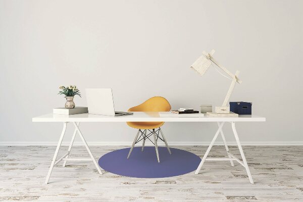 Vloerbeschermer tapijt Wegkleur blauw