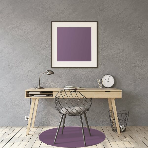 Bureaustoel vloerbeschermer Donkere violette kleur