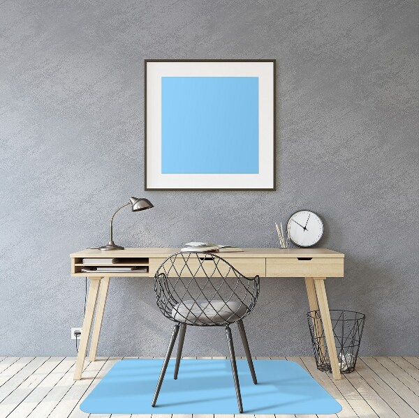 Vloerbeschermer Blauwe pastelkleur