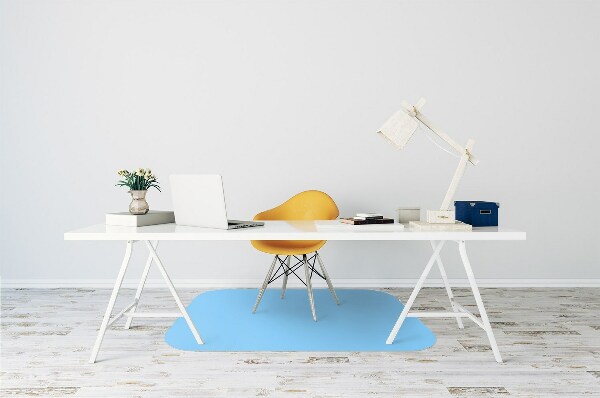 Vloerbeschermer Blauwe pastelkleur