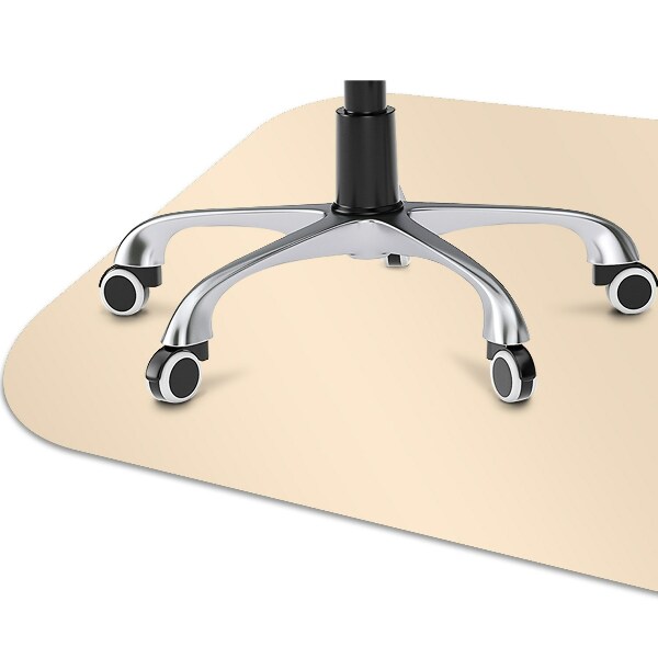 Bureaustoel vloerbeschermer Beige kleur