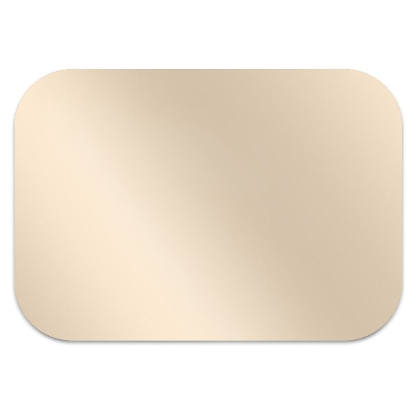 Bureaustoel vloerbeschermer Beige kleur