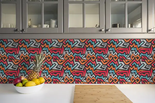 PVC tegels Graffiti -abstractie