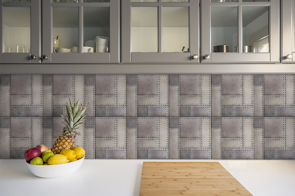 PVC tegels Laken metalen textuur