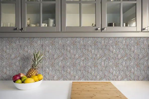 Vinyl tegels Oosters bloemenpatroon